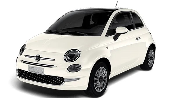 Fiat 500 de alquiler económico en Menorca
