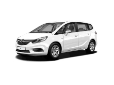 Opel Zafira de 7 plazas para alquilar en Menorca